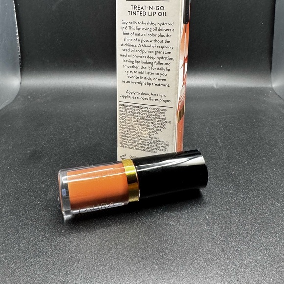 NWT Laura Geller Treat-N-Go Tinted Lip Oil - Cruch Time- minor box damage - Picture 7 of 7